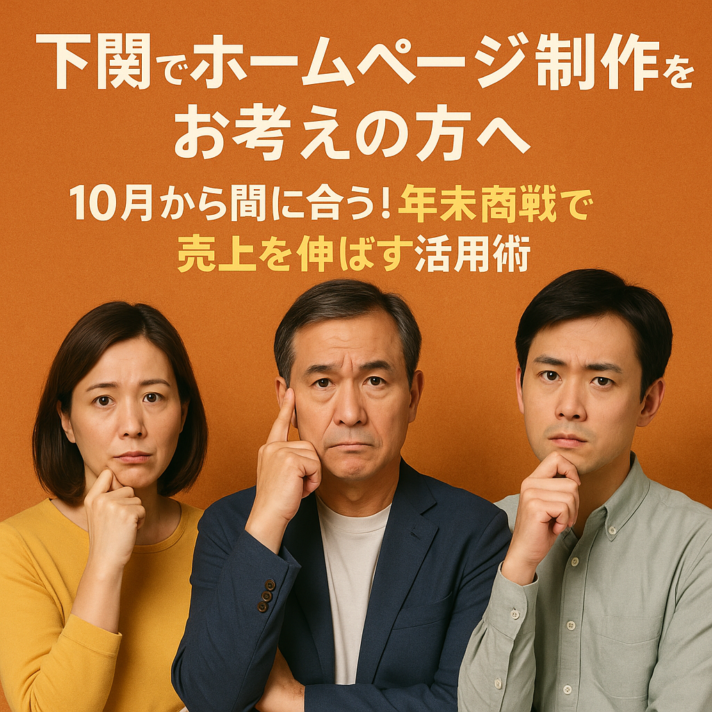 下関 ホームページ制作 アイキャッチ